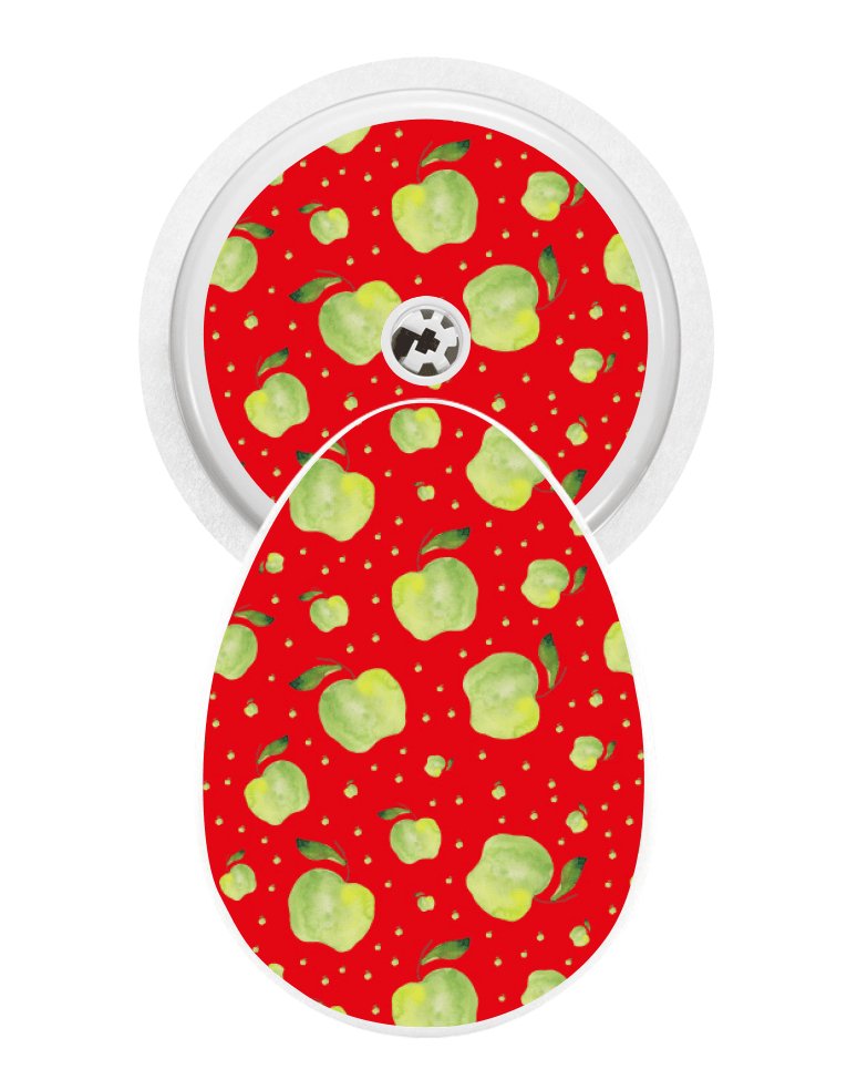 Bubble Sticker (Falling Apples)