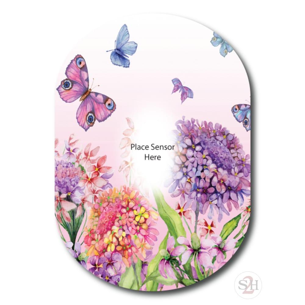 Butterfly Blossom Underlay Patch for Sensitive Skin - Dexcom G6