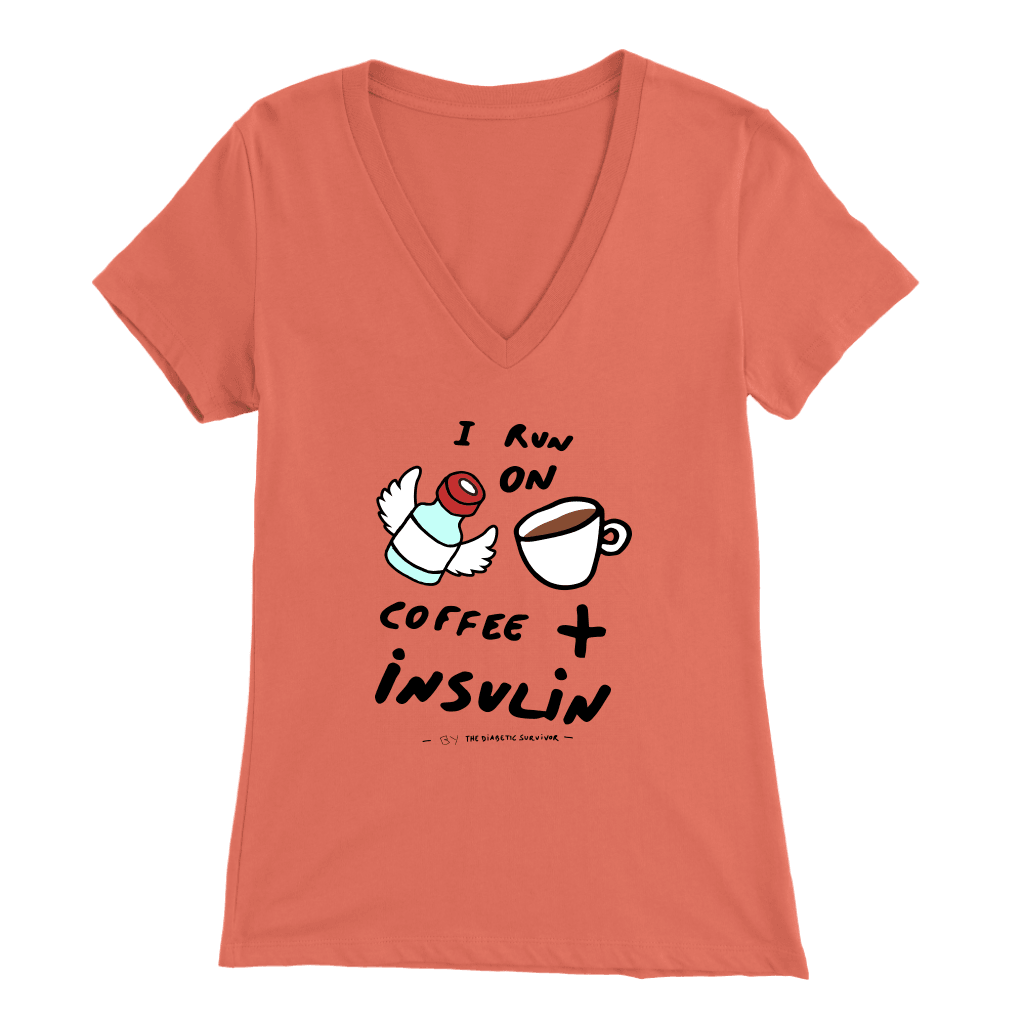 Coffee and insulin v neck
