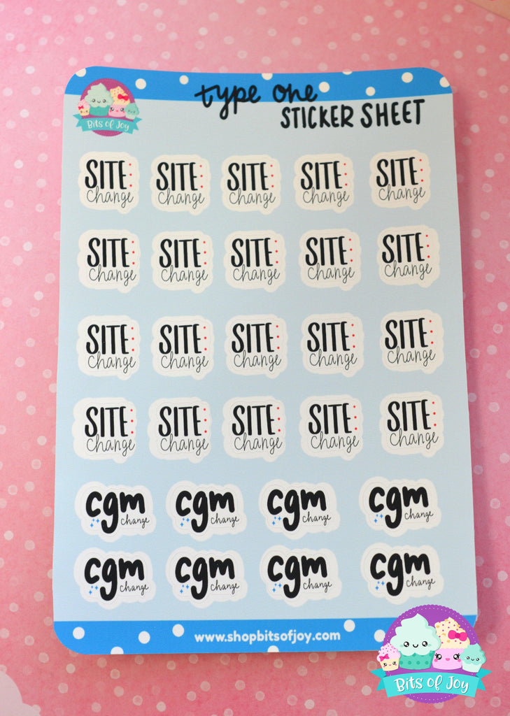 Type One Diabetes Sticker Bundle - The Useless Pancreas