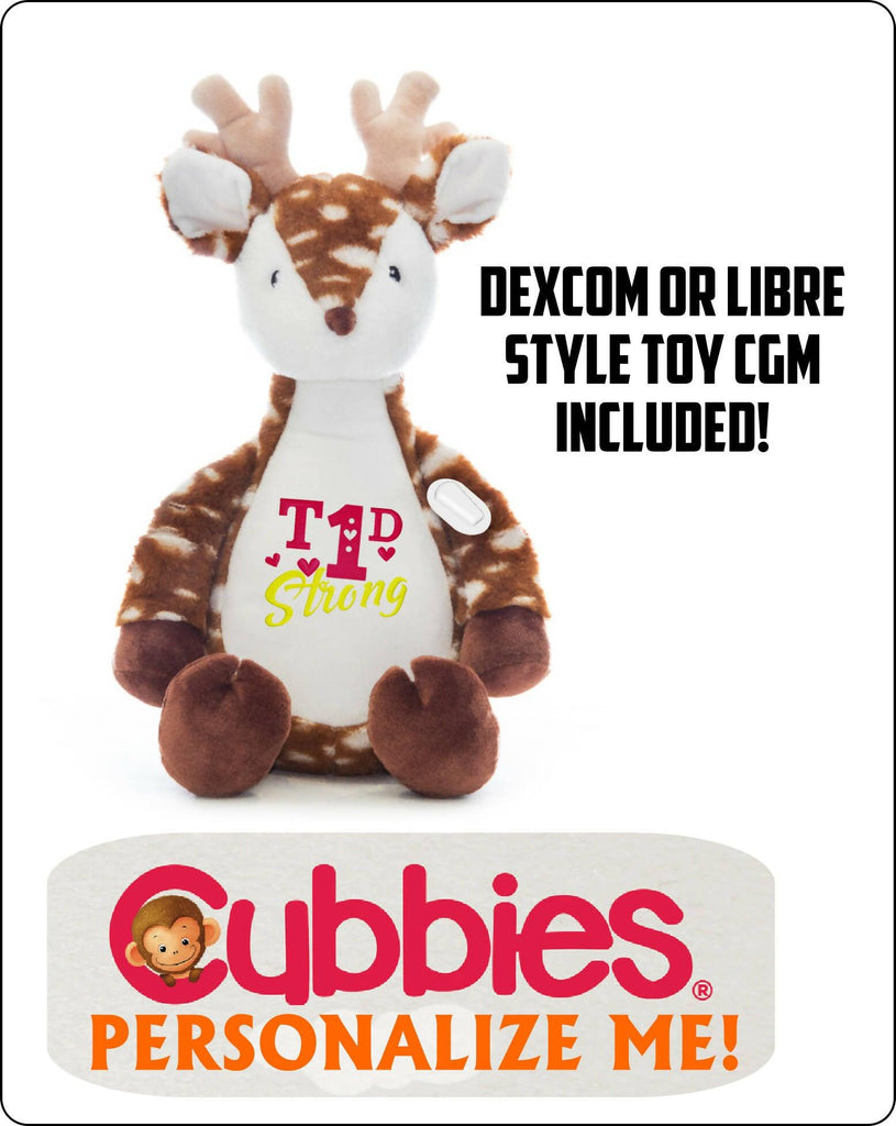 Cubbies Personalized Stuffie by Pulse Custom - Deer