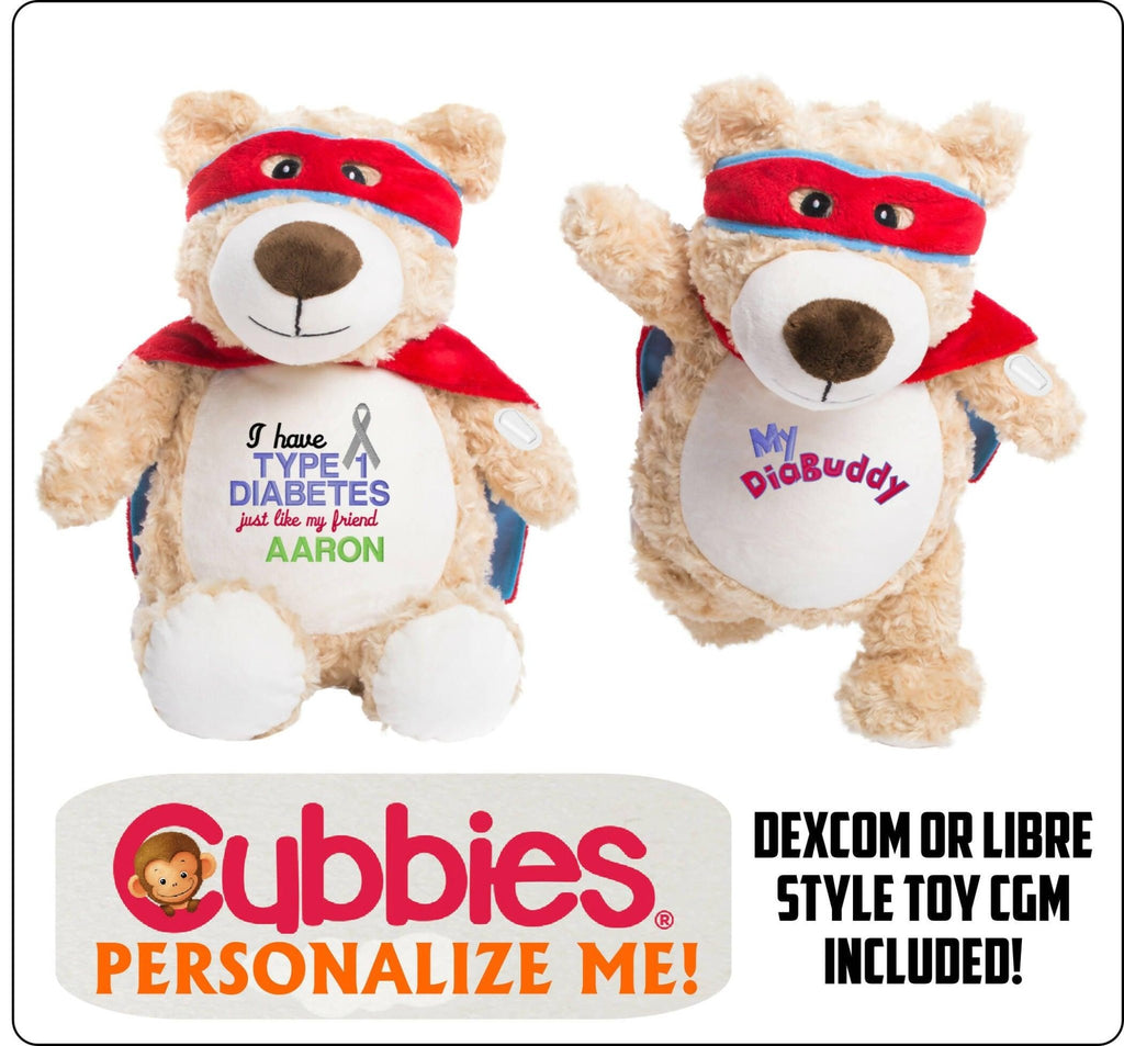 Cubbies Personalized Stuffie by Pulse Custom - Hero Bear