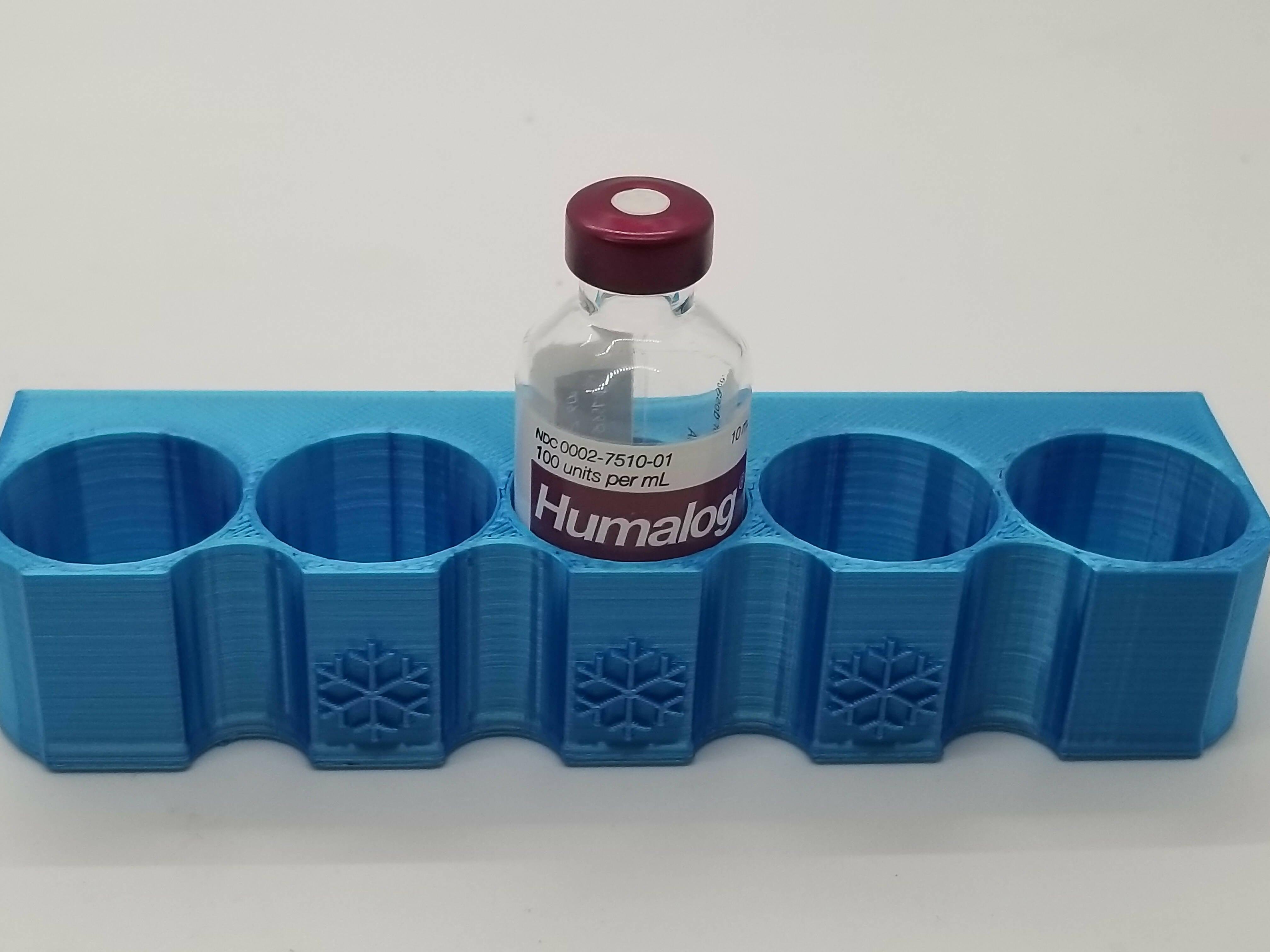 Insulin Vial Holder, Holds up to 10 vials – The Useless Pancreas