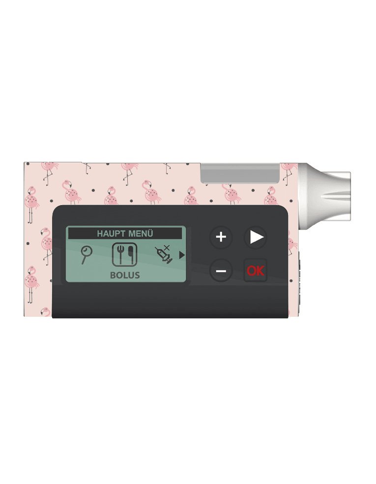 Dana RS Cover Sticker (Fancy Flamingos)