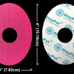 DB3 StayPut Patch – 1″ Circular Hole – 30 Pack (Fits Freestyle Libre & most infusion sets)