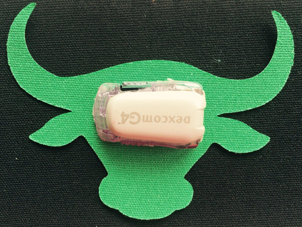 Dexcom G4/5 Bull Horns Shaped Transmitter Patches - The Useless Pancreas