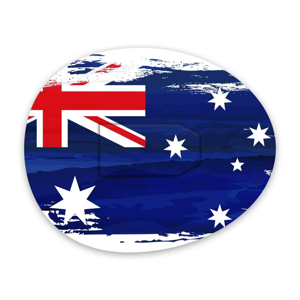 Dexcom Australian Flag Design Patches
