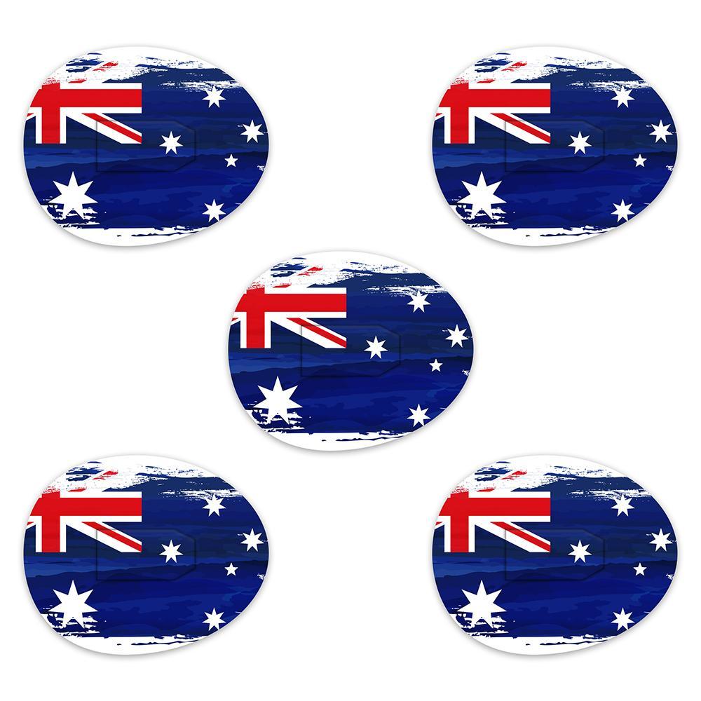Dexcom Australian Flag Design Patches