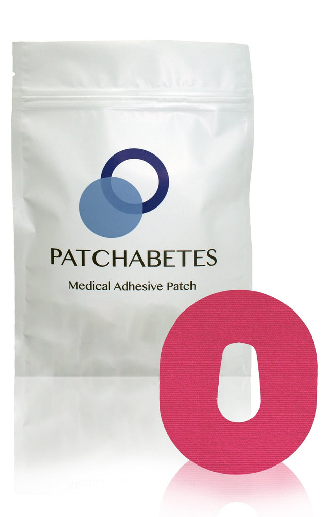 Dexcom G6 Adhesive Patch by Patchabetes- 20 Pack Pink