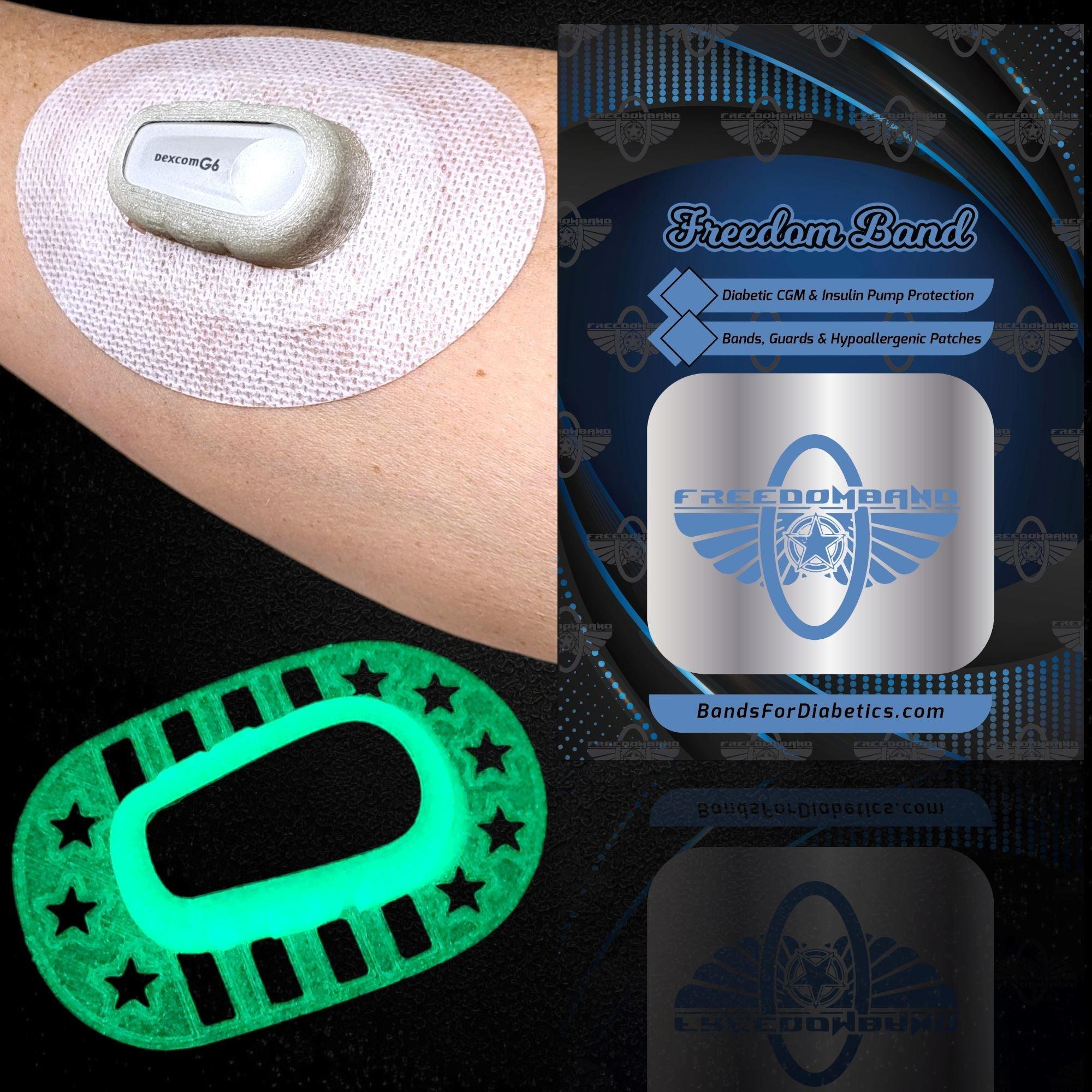 Dexcom G6 : Sensor Cover Protective Overlay Patch Guard : Soft & Flexible  Armor Shield by Freedom Band – The Useless Pancreas