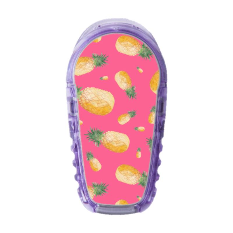 Dexcom G6/One Sensor Sticker (Pink Pineapples)