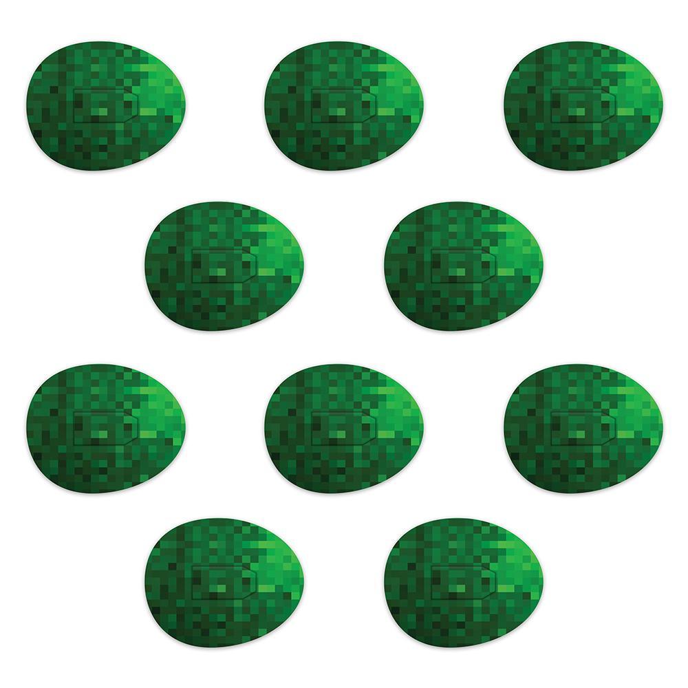 Dexcom Green Pixels Design Patches