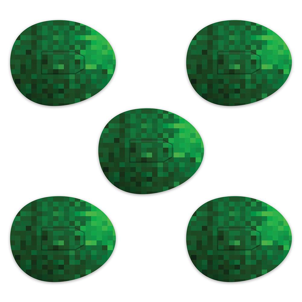 Dexcom Green Pixels Design Patches