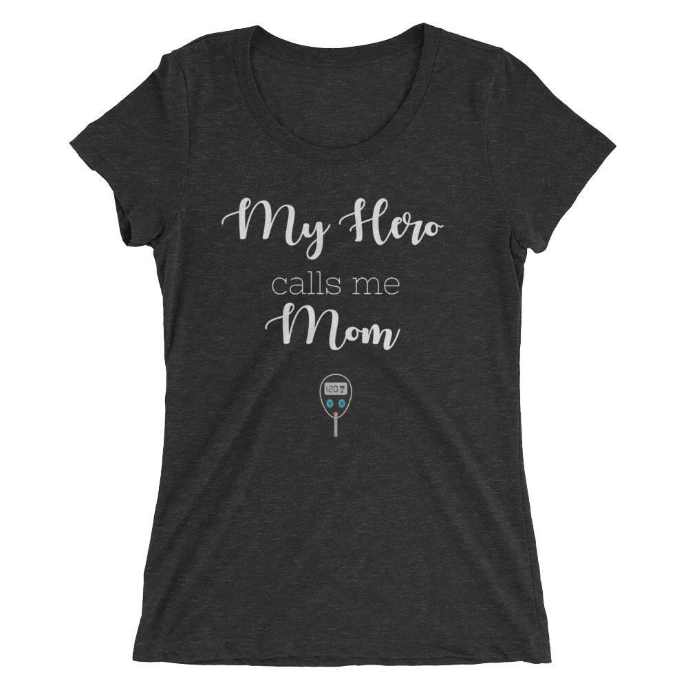 Dia-Be-Tees Mom to T1D Hero Ladies' short sleeve t-shirt - The Useless Pancreas