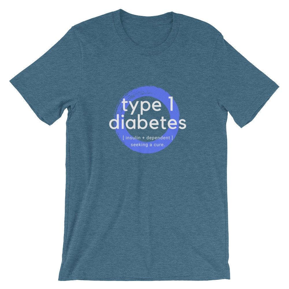 Dia-Be-Tees Type 1 Diabetes Awareness Short-Sleeve Unisex T-Shirt - The Useless Pancreas
