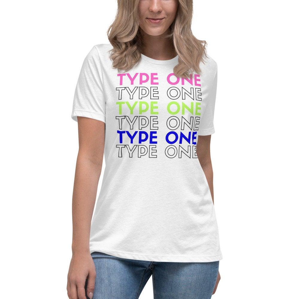 Dia-Be-Tees Type One Repeat Women' Relaxed T-Shirt - The Useless Pancreas