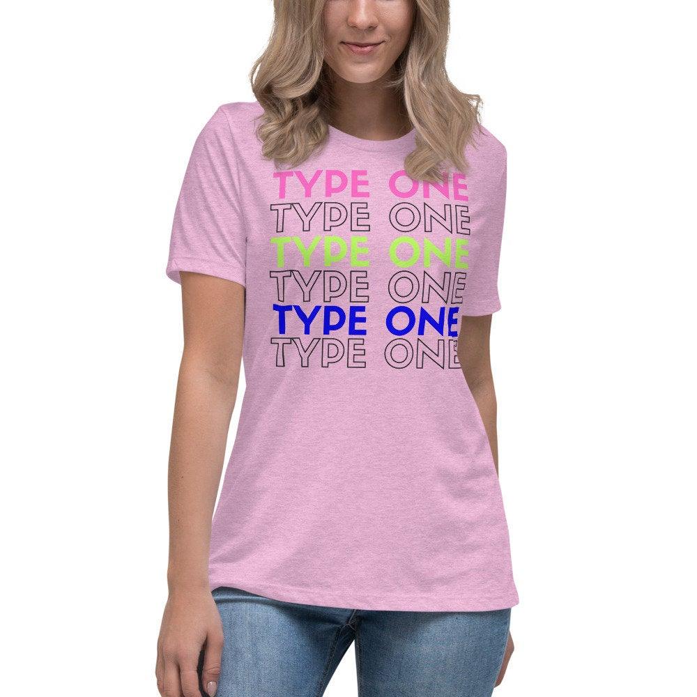 Dia-Be-Tees Type One Repeat Women' Relaxed T-Shirt - The Useless Pancreas