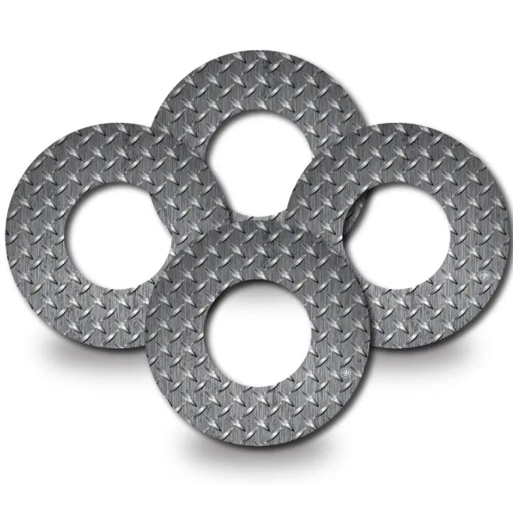 Diamond Plate - Libre 2 4-Pack (Set of 4 Patches)