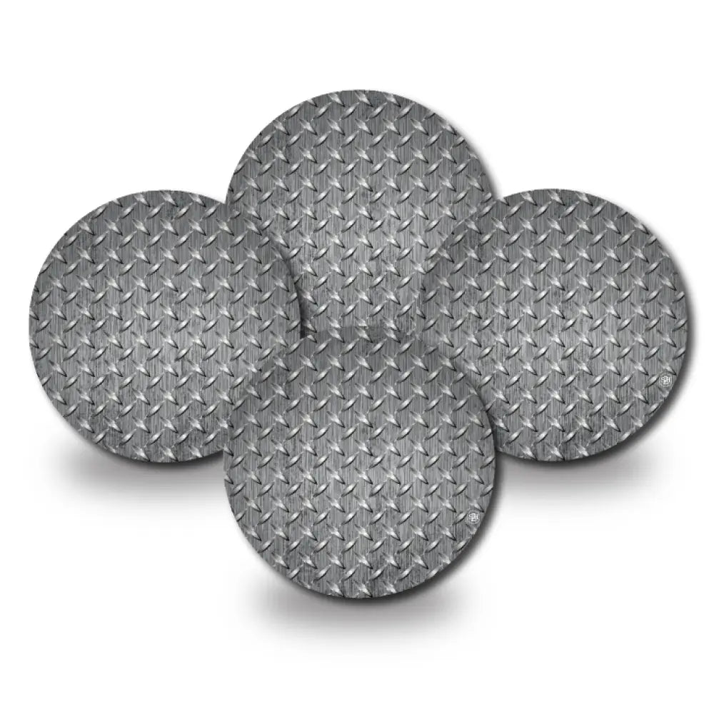 Diamond Plate - Libre 3 4-Pack (Set of 4 Patches)