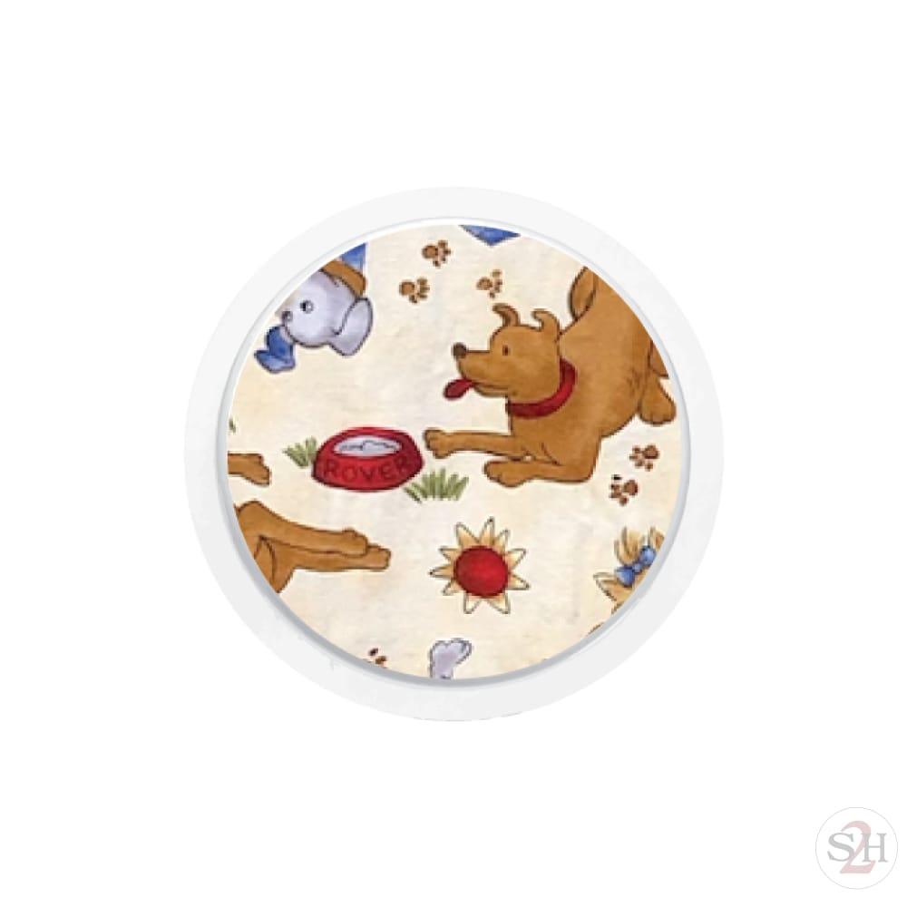 Dogs at Play Topper - Libre Single