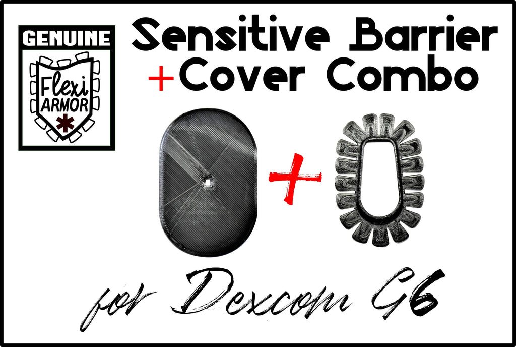 FlexiArmor Dexcom G6 Cover & Patch Combo - *Reusable* - The Useless Pancreas