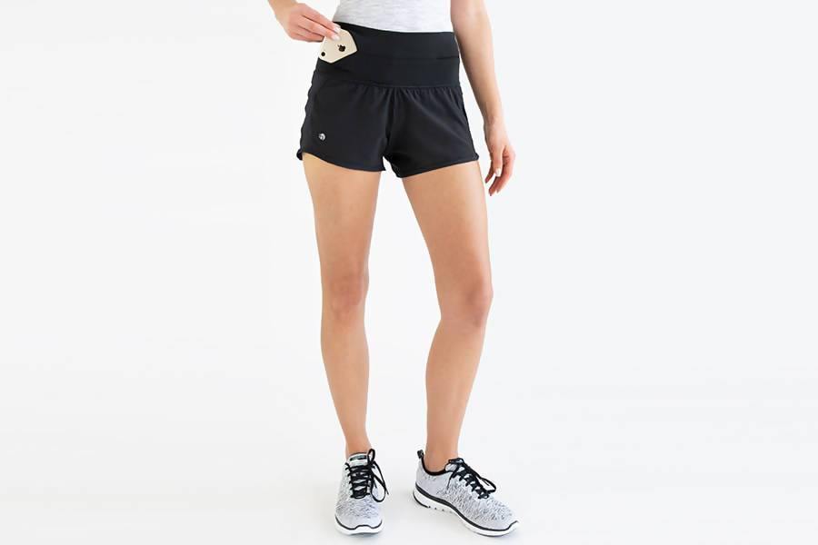 FlipBelt Running Shorts - Black - The Useless Pancreas
