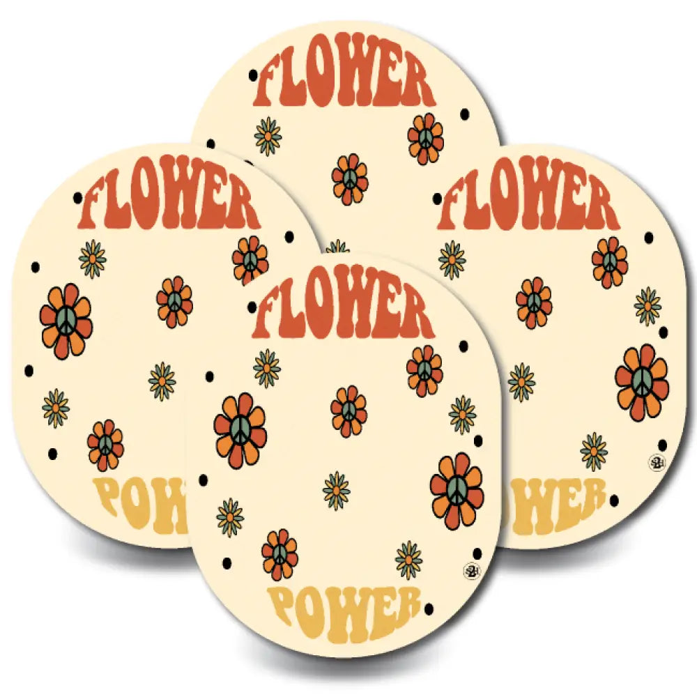 Flower Power - Guardian 4-Pack (Set of 4 Patches)