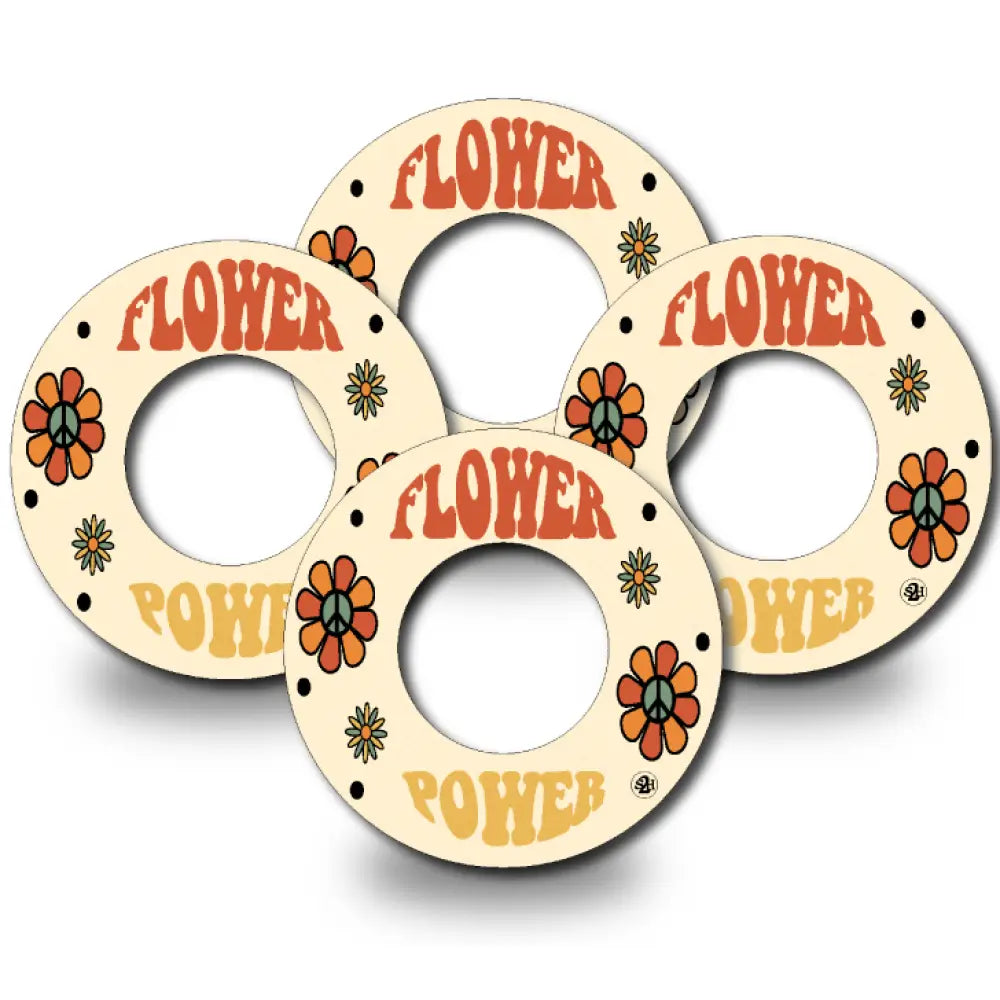 Flower Power - Libre 2 4-Pack (Set of 4 Patches)