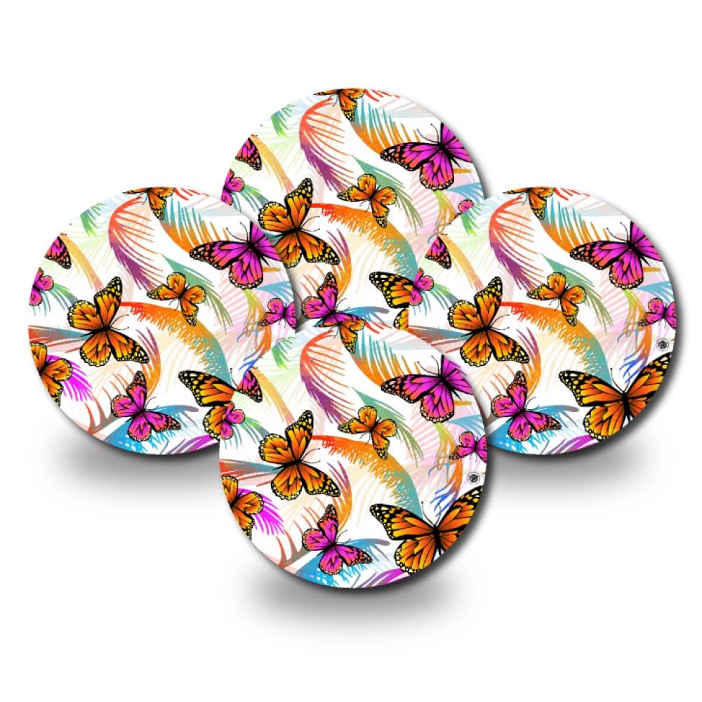Fluttering Butterfly - Libre 3 4-Pack (Set of 4 Patches)
