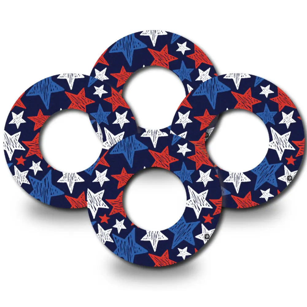 Freedom Stars - Libre 2 4-Pack (Set of 4 Patches)