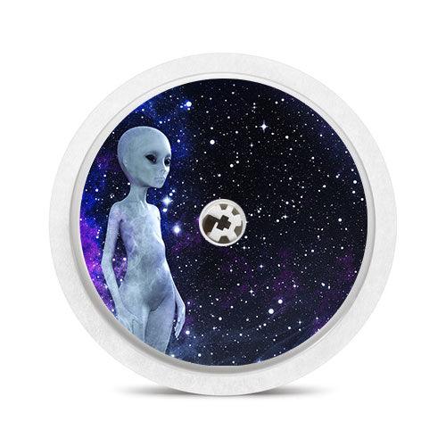 Freestyle Libre sensor sticker: Alien - The Useless Pancreas