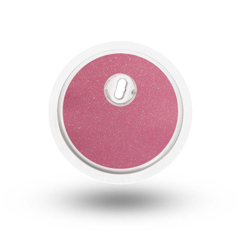 Freestyle Libre 3 sensor sticker: Rose gold glitter - The Useless Pancreas