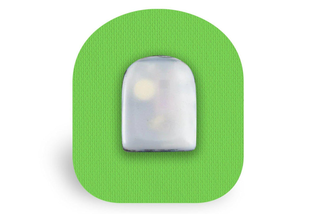 Green Patch for Omnipod diabetes CGMs and insulin pumps