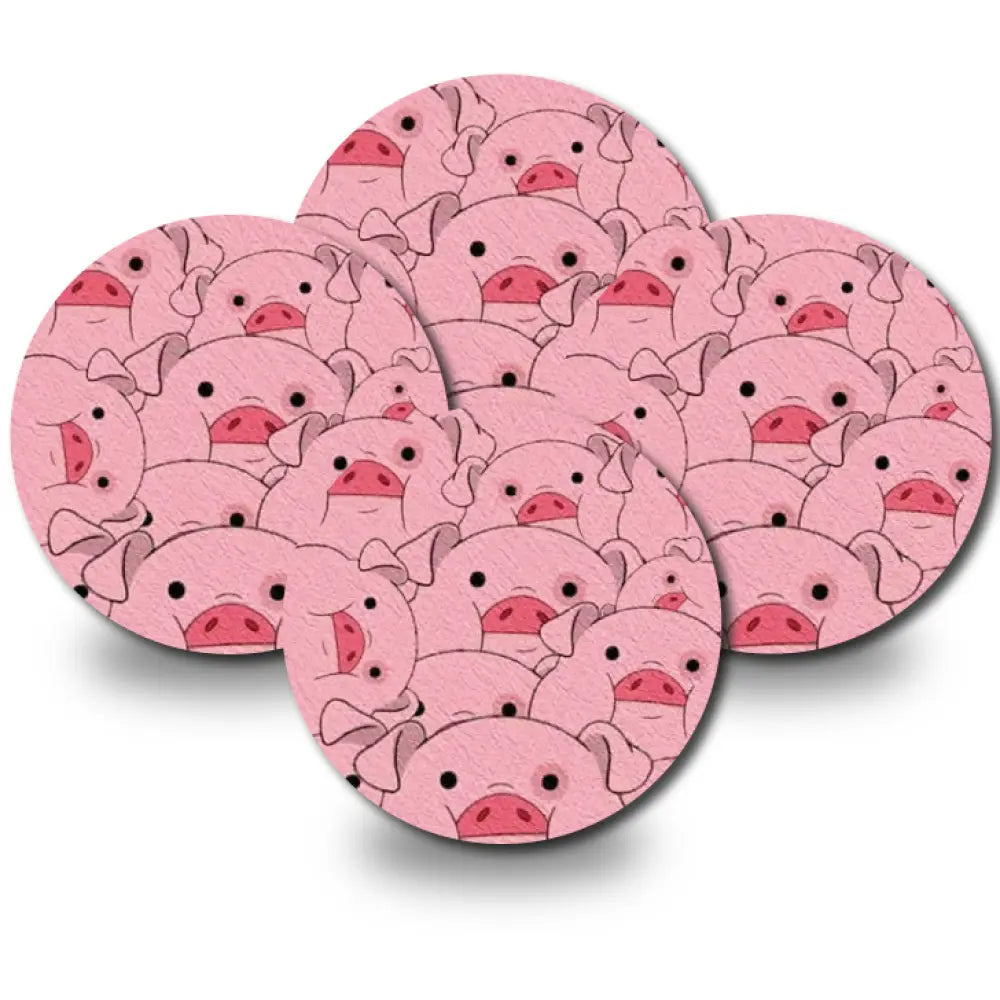 Hello Piggy - Libre 2 Cover-up 4-Pack (Set of 4 Patches) / Freestyle