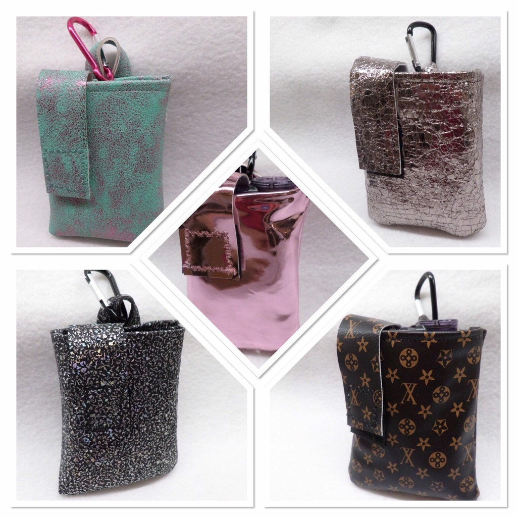 Vertical Insulin Pump Pouch/Case by Dazzling Pump Pouches - Sushi (includes carabiner clip) - The Useless Pancreas
