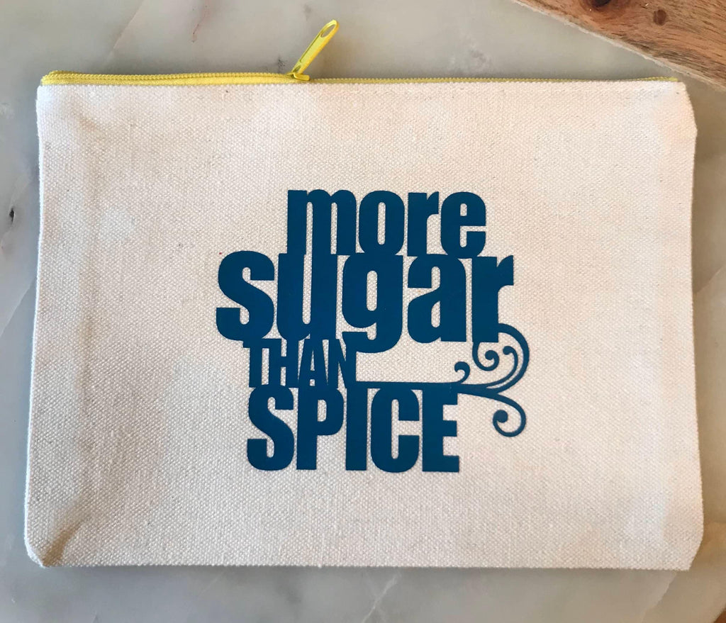 More Sugar Than Spice - Diabetes Supply Canvas Bag - The Useless Pancreas