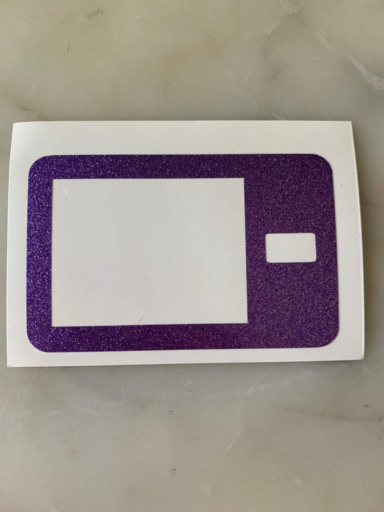 Purple Shimmer T-Slim Decal - The Useless Pancreas