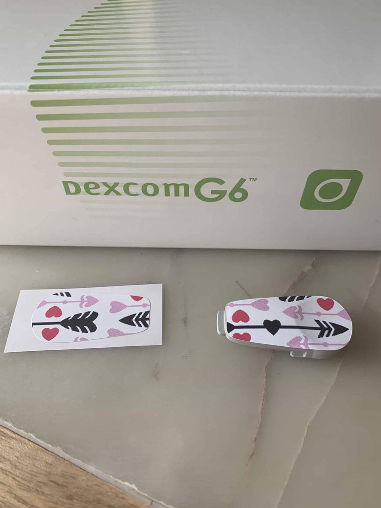 Love Struck Dexcom G6 Decal - The Useless Pancreas
