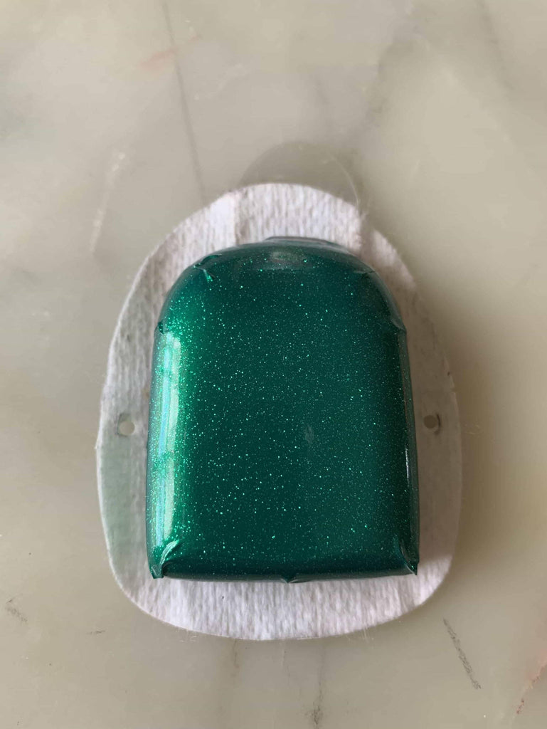 Emerald Shimmer Omnipod Decal - The Useless Pancreas