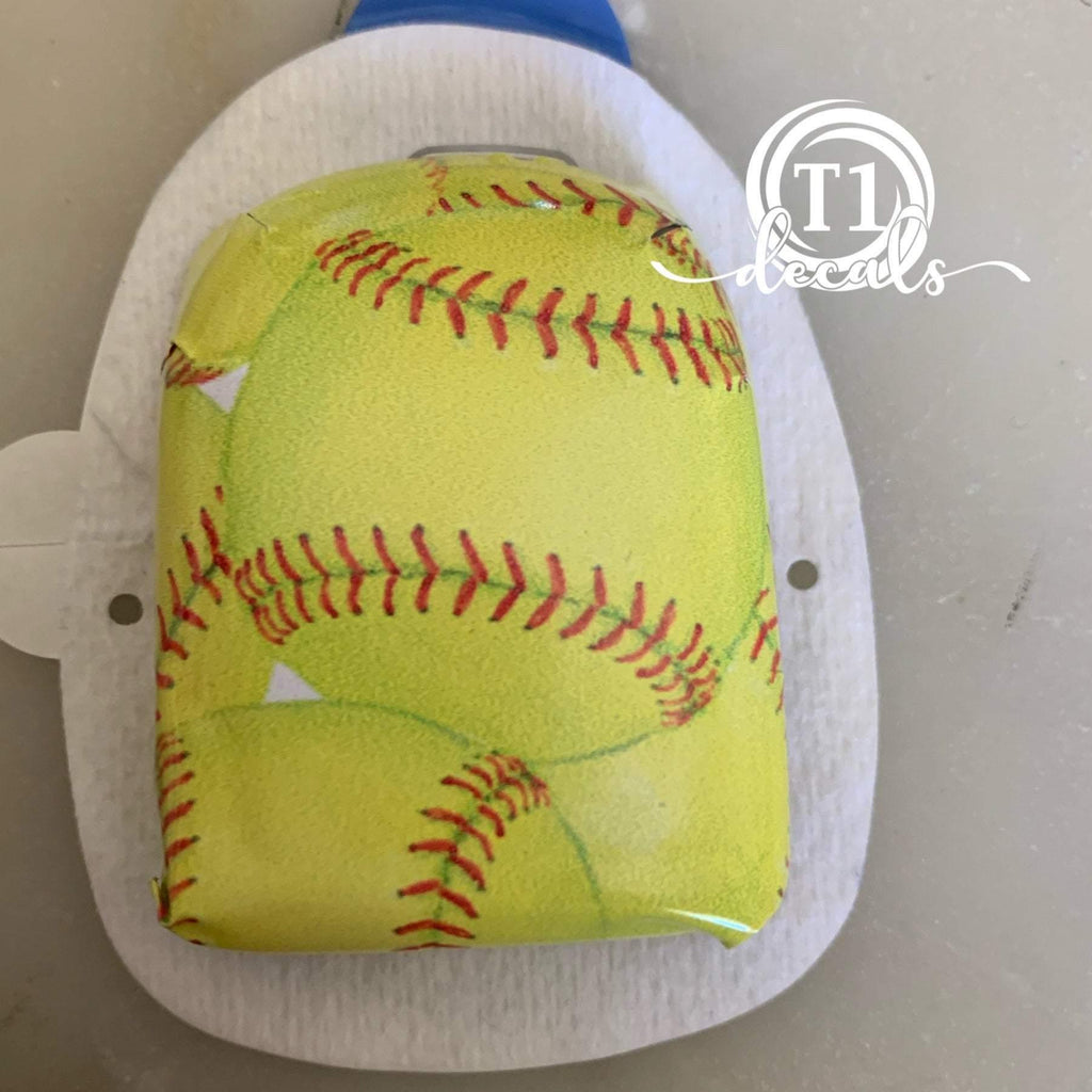 Softball - Omnipod Decal Sticker - The Useless Pancreas