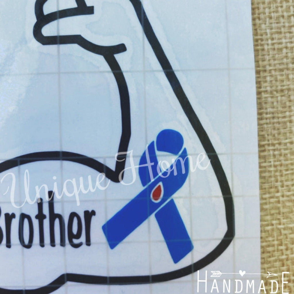 Diabetes Decal, Type 1 Diabetic Brother Decal, Type 1 Bicep Sticker Decal, Masculine Type 1 Decals, Car Stickers, Type 1 Man Decals, Type - The Useless Pancreas