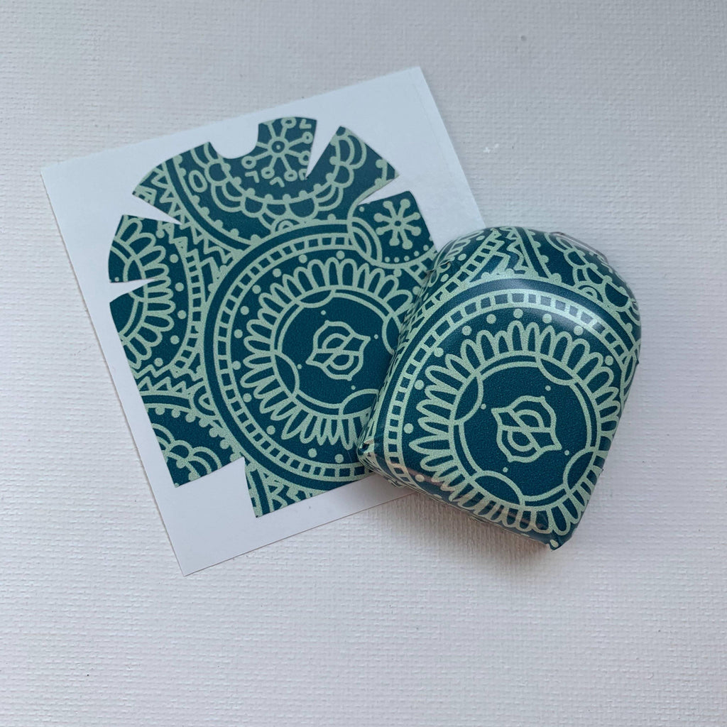 Jade Mandala Omnipod Decal Sticker - The Useless Pancreas
