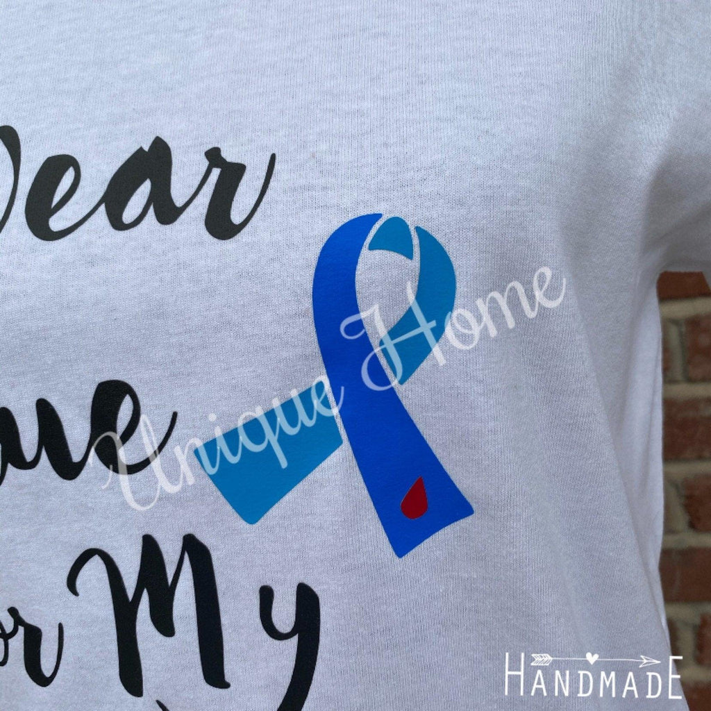Diabetes T Shirt, I Wear Blue For Me, My Daughter, My Son, My Mom, My Dad, T1D Warrior Shirt, Diabetes Awareness Month, Insulin for All, - The Useless Pancreas