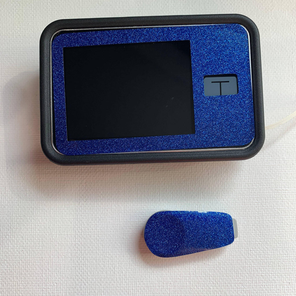 True Blue Shimmer T-Slim Decal - The Useless Pancreas