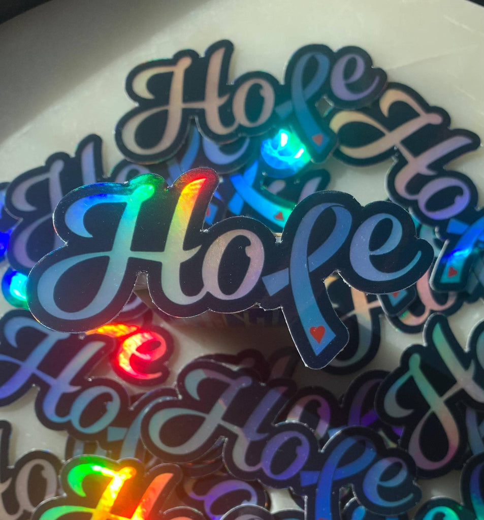 Hope Holographic Sticker - The Useless Pancreas