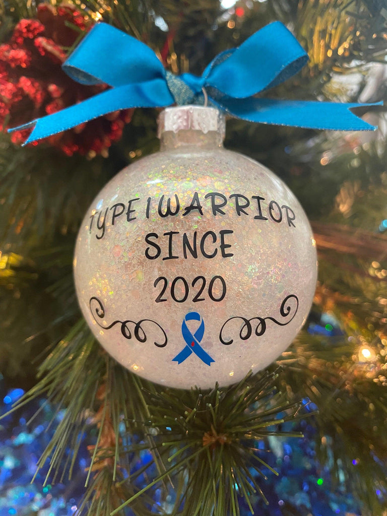 Diabetes Ornament, Type 1 Warrior Ornament, Personalized Ornament, Type 1 Warrior Ornaments, T1D gifts, Awareness Ornaments, Type One - The Useless Pancreas