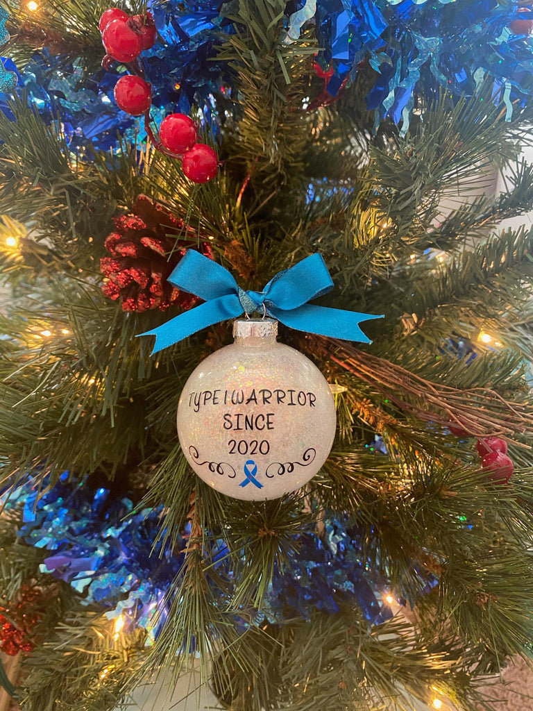Diabetes Ornament, Type 1 Warrior Ornament, Personalized Ornament, Type 1 Warrior Ornaments, T1D gifts, Awareness Ornaments, Type One - The Useless Pancreas