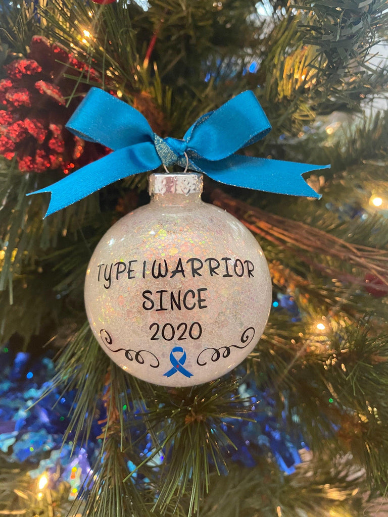Diabetes Ornament, Type 1 Warrior Ornament, Personalized Ornament, Type 1 Warrior Ornaments, T1D gifts, Awareness Ornaments, Type One - The Useless Pancreas
