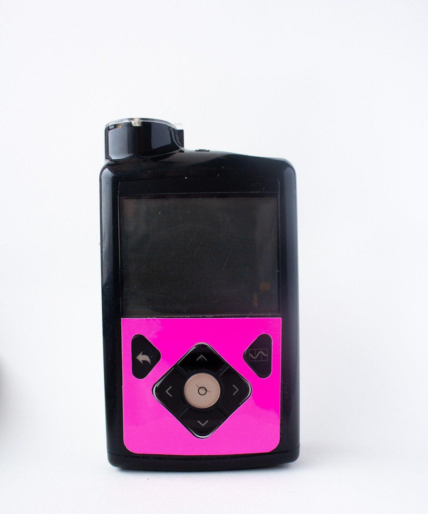 Neon Pink Medtronic 670G / 770G Pump Decal Sticker - The Useless Pancreas
