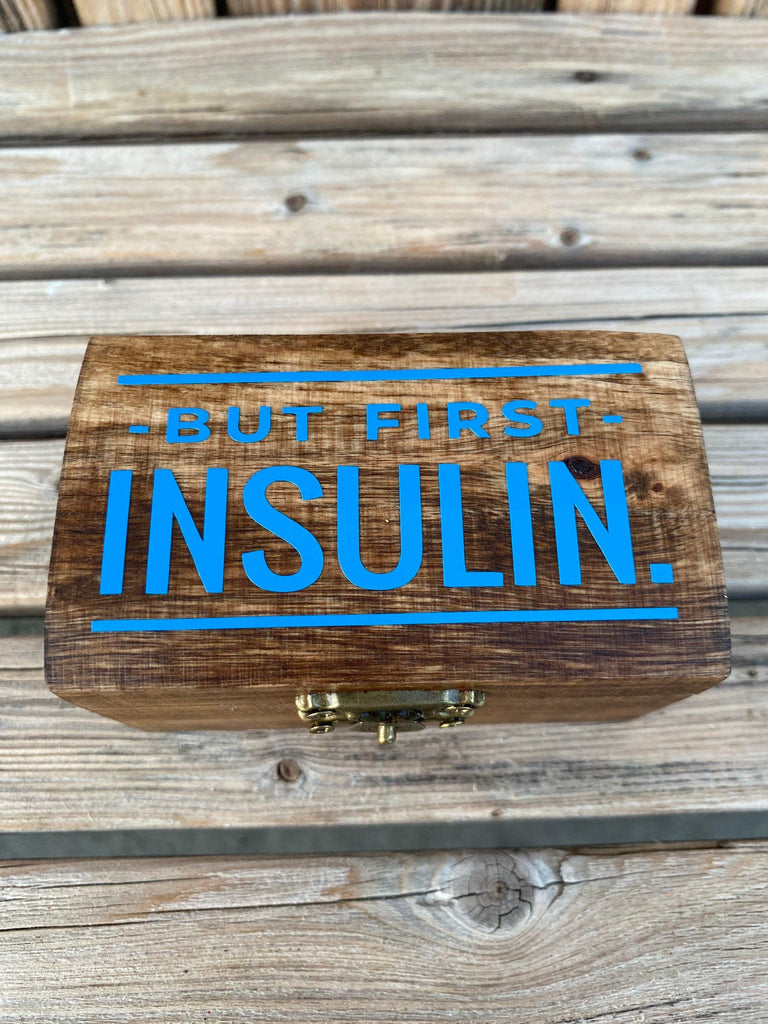 Diabetes Keepsake Box, MINI Box, Diabetes Jewelry Box, Unique Diabetes Gifts, T1D Warrior, Diabetes Supply Box, Diabetes Storage Box, Diabet - The Useless Pancreas